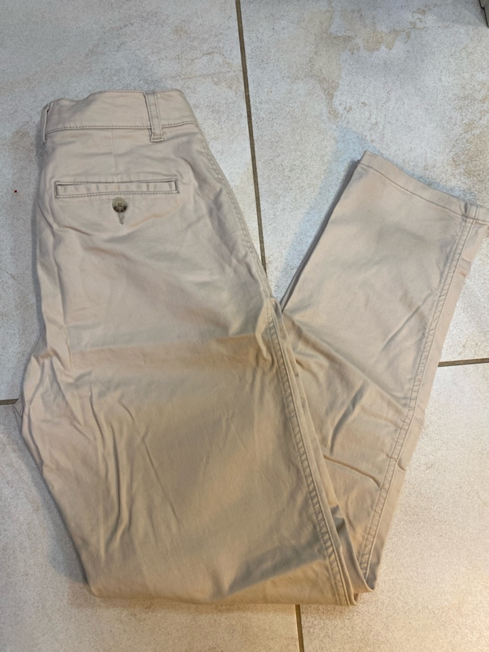 Joules Women's Cream Slim Chino Trousers